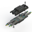 IP68 Ek Bağlantı Mufu Çiftli