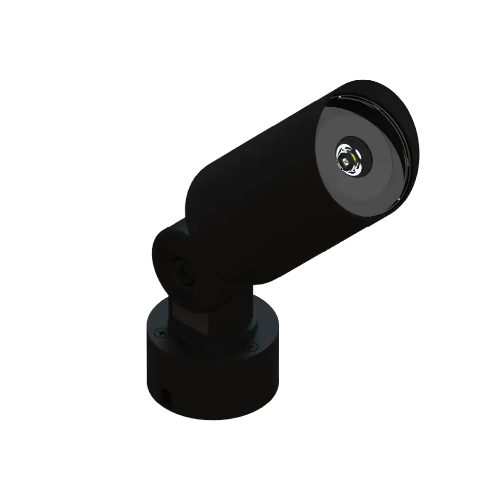 BELLA-1 (2700K, 220-240V AC, 5°, Yüzey, С козырек, RAL9005 Siyah, ON/OFF)