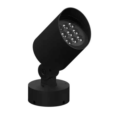 BELLA-3 (2700K, 5°, 220-240V AC, ON/OFF, Yüzey, С козырек, RAL9005 Siyah)